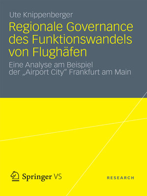 cover image of Regionale Governance des Funktionswandels von Flughäfen